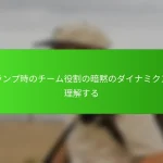 スランプ時のチーム役割の暗黙のダイナミクスを理解する